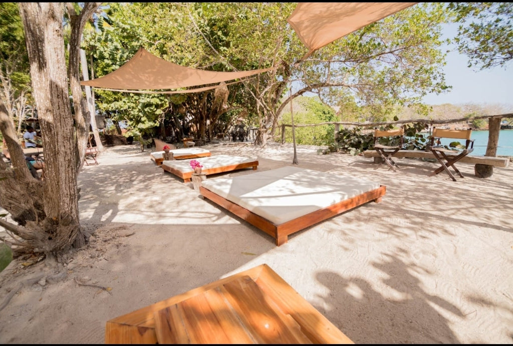 PA'UE Beach Lounge – Rosario Islands | Caribbean luxury, nature, and oceanfront fun