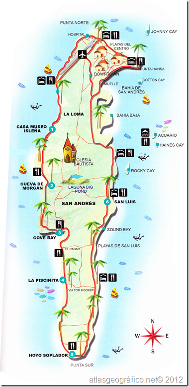 Chiva San Andrés | Cultural and Panoramic Tour. History, scenery, and fun on a typical island tour.