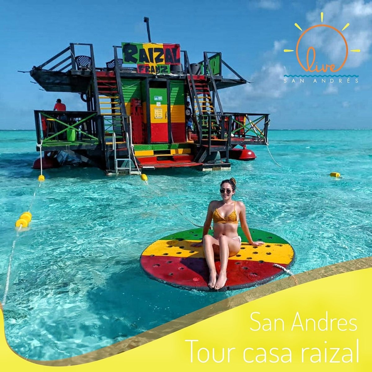 Tour casa raizal - San Andres - Live Vacations Tours